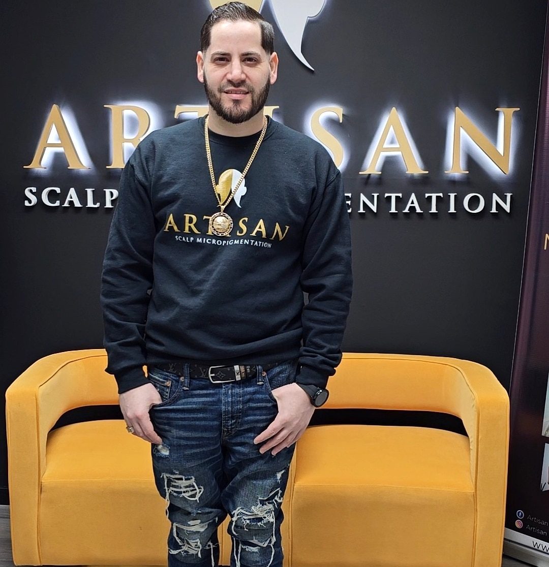 Erik Lorenzo - Founder of Artisan Scalp Micropigmentation